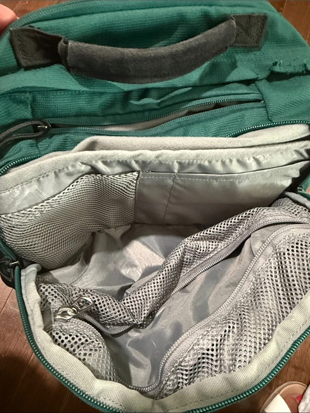 Jansport Teal and Black Classic Backpack
